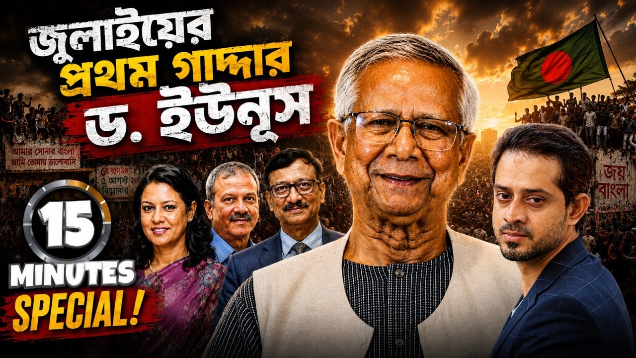 চীন সফর ছিলো নাটক, ভারতের পক্ষেই কাজ করেছে ইউনুস #15minutes #elias_hossain #dr_yunus