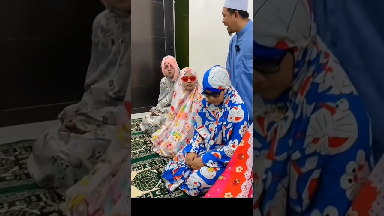 Cantika sholat rambut nya ngak bole gitu 🤣 #funny #basreng #comedy #lucu #humor #drama