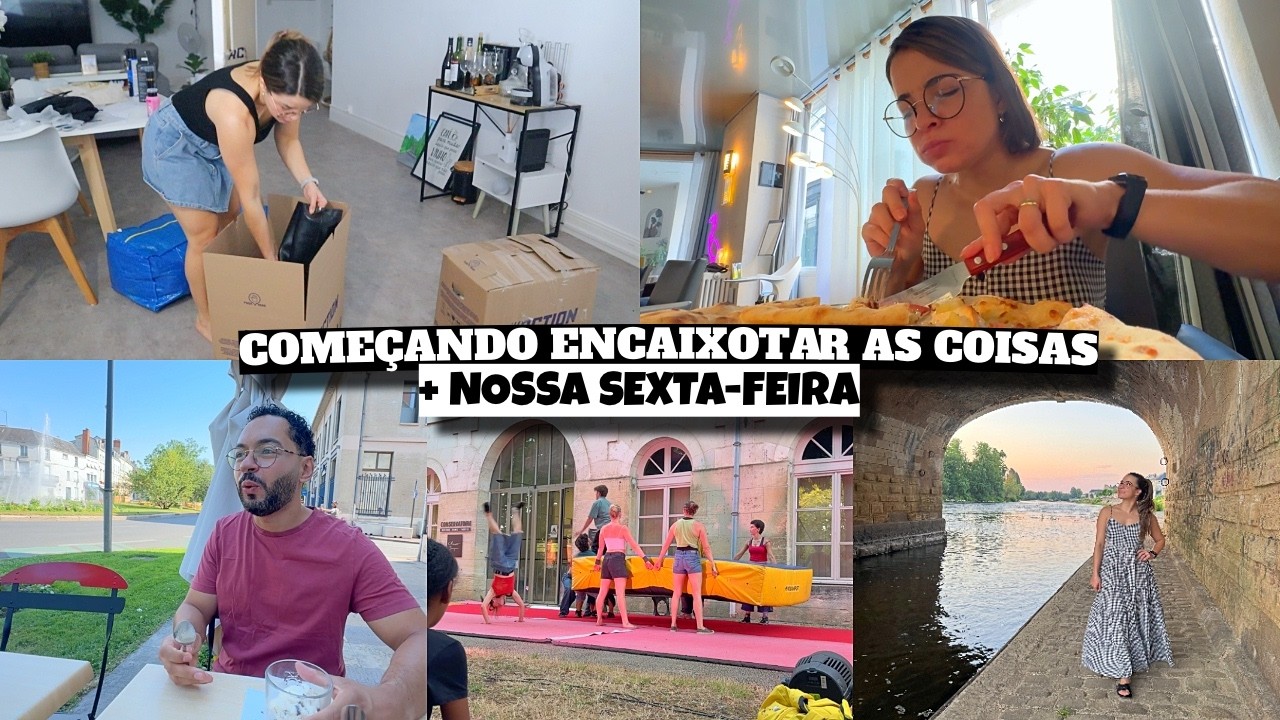COMEÇANDO A ENCAIXOTAR AS COISAS, ESPETÁCULO DE CIRCO, MERCADO e muito mais ❤️ - Bruna Paula