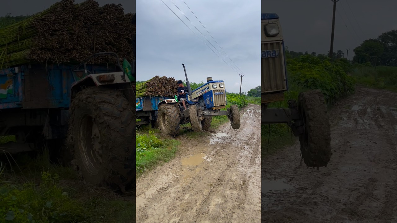 🔥 লোড যতই হোক, ভরসা একটাই — Swaraj 744 XT! 🚜