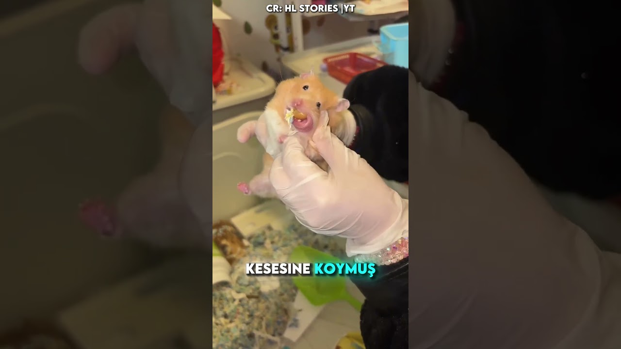Hamsterın Yanaklarında Korkutan Sır 🐹⚠️