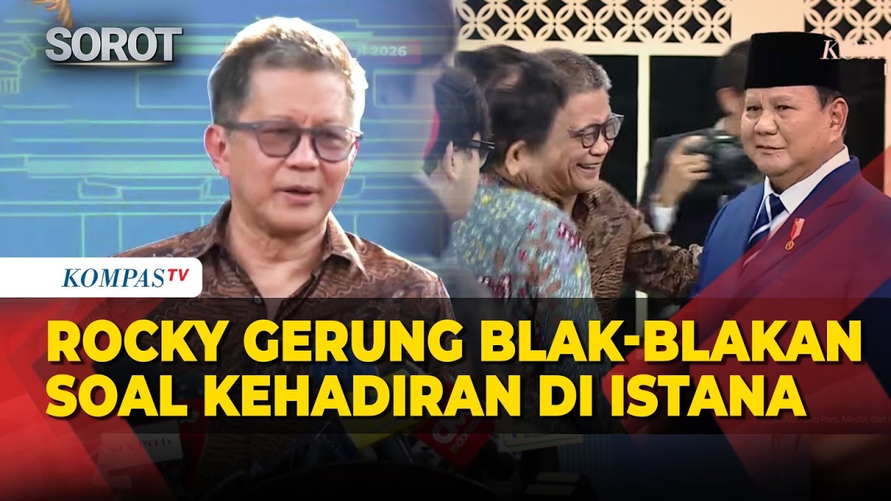 Rocky Gerung Blak-blakan soal Hadir di Pelantikan KSP Dudung hingga Jumhur Hidayat di Istana