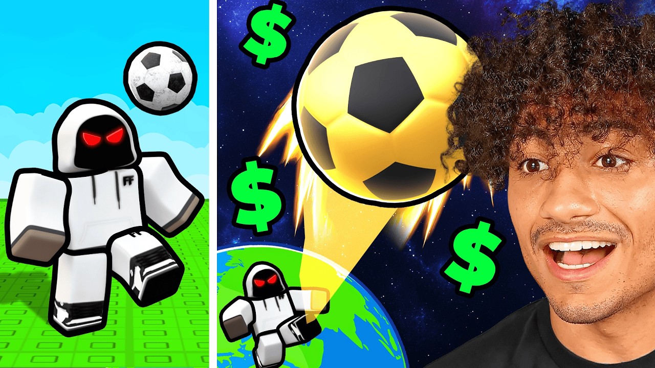 ROBLOX KICK BALL TO SPACE..