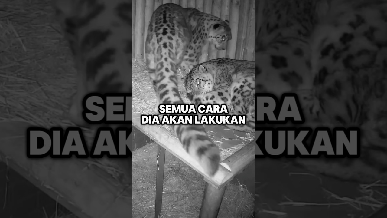 Respon tak terduga seekor macan tutul