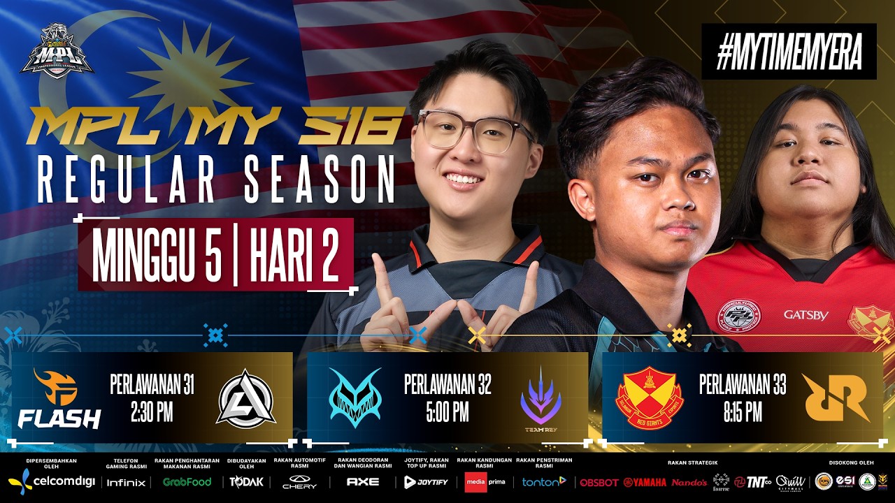 LIVE | [BM] MPL MY Season 18 Minggu 5 Hari 2