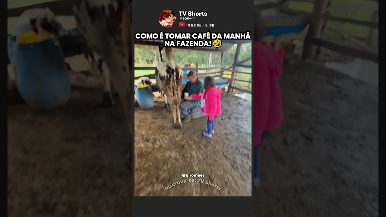 CAFÉ DA MANHÃ NA FAZENDA! 🤣