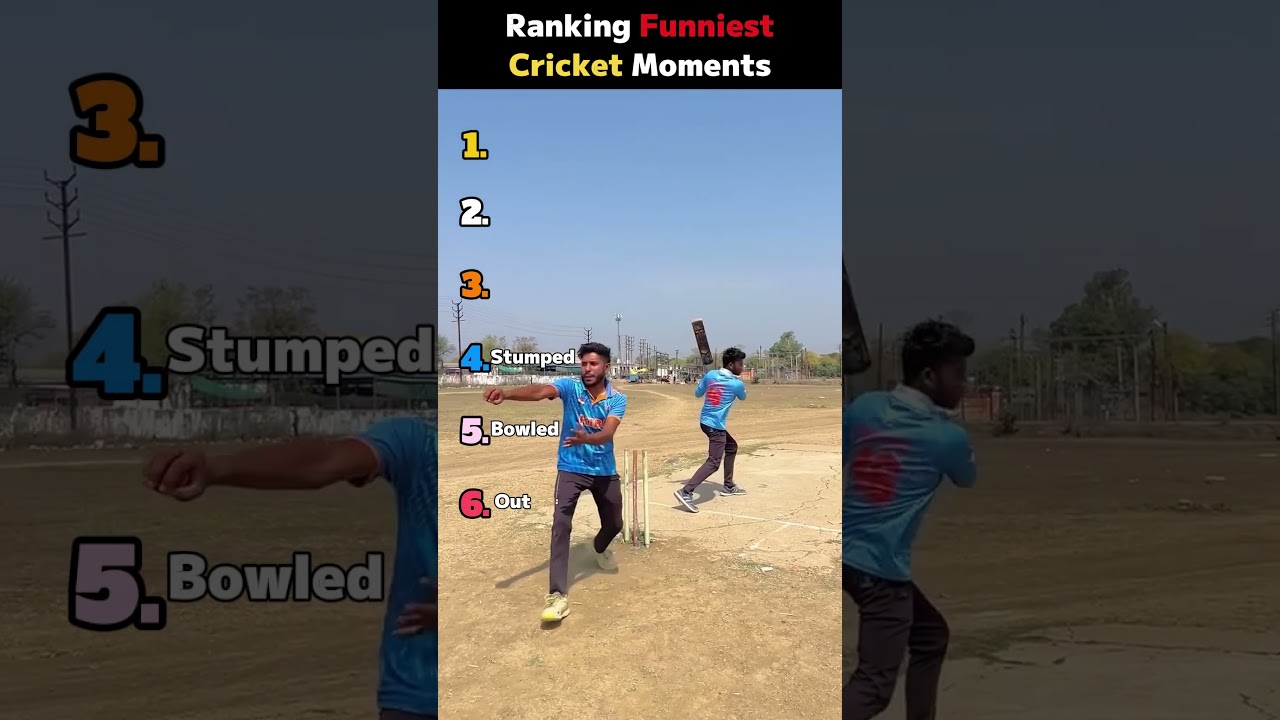 Ranking The FUNNIEST Cricket Moments