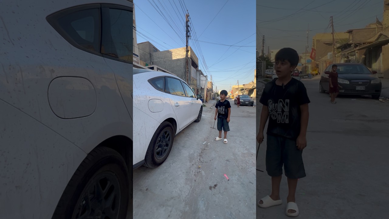 فش التاير مال جاره 😳😱