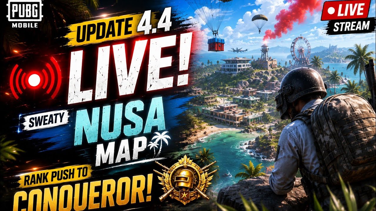 🔴LIVE: Wiping the Nusa Lobby! 🏝️ Non-Stop Action & Fast Rotations! 🎮
