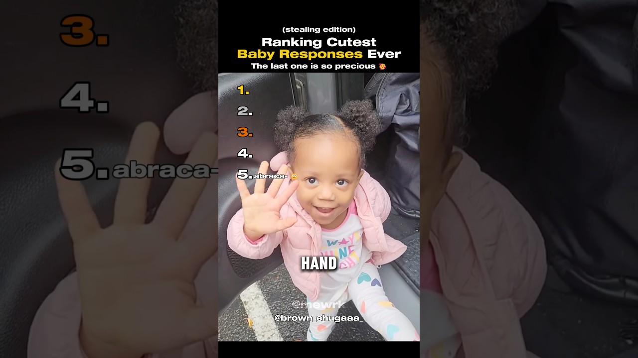 Ranking The Top 5 Cutest Baby Responses Ever (Stealing Edition)