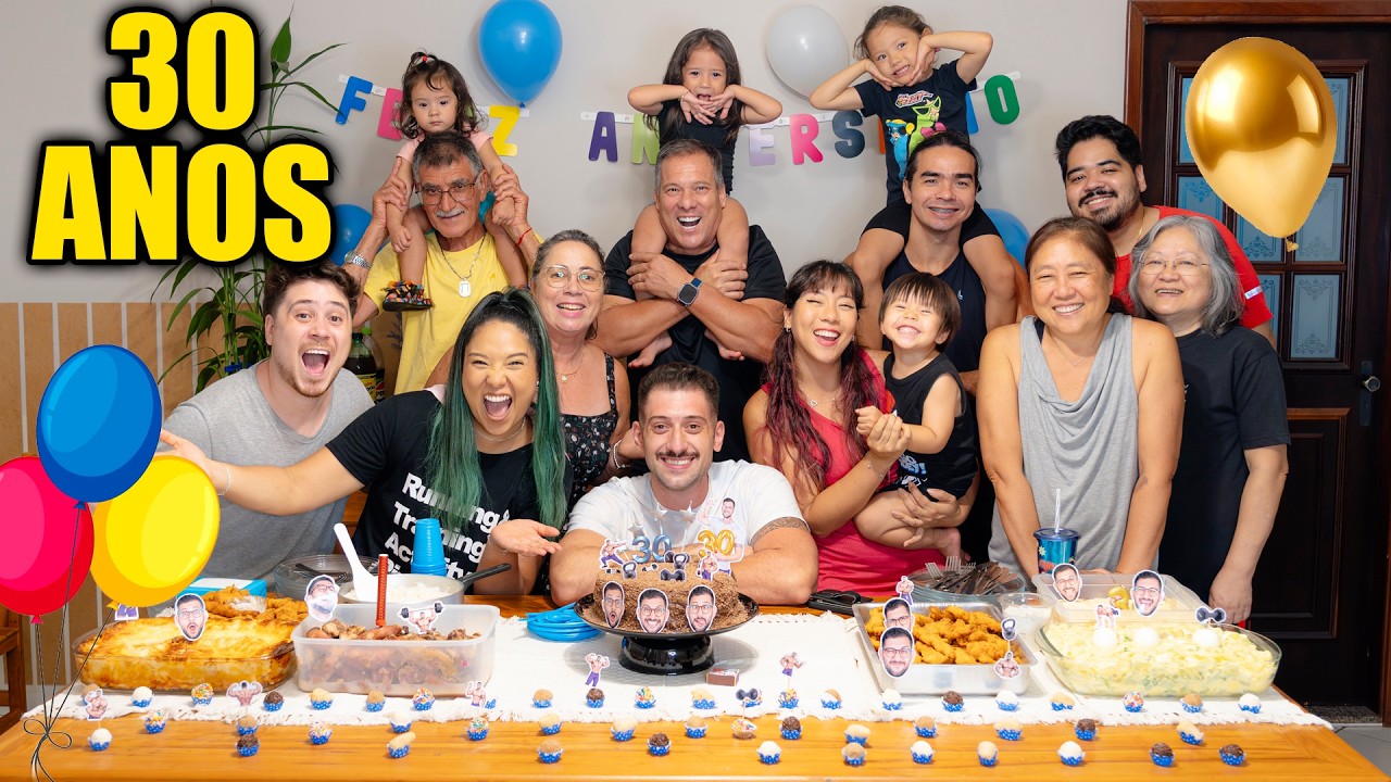 COMEMORANDO O ANIVERSÁRIO DE 30 ANOS DO MIKAEL | Blog das irmãs