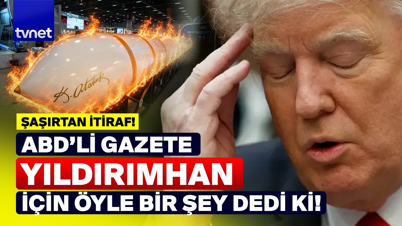 YILDIRIMHAN füzemiz ABD basınında büyük tartışma yarattı!