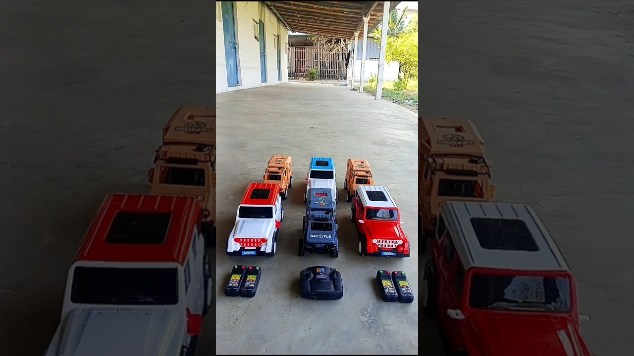 Rc Super racing Thar Vs Army gari revice Dakho 😳#shortsfeed