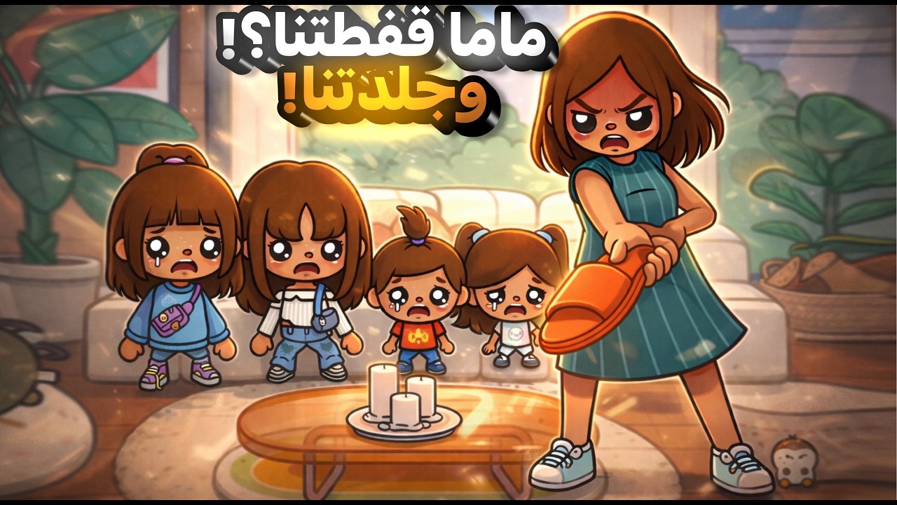 {العائلة الجميلة💗} || ماما قفطتنا وجلدتنا؟!😱🔥 || الحلقه 33 || مصيبه نهاية المقطع!🔥