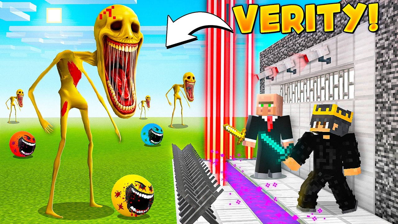VERITY vs SECURITY HOUSE in Minecraft!