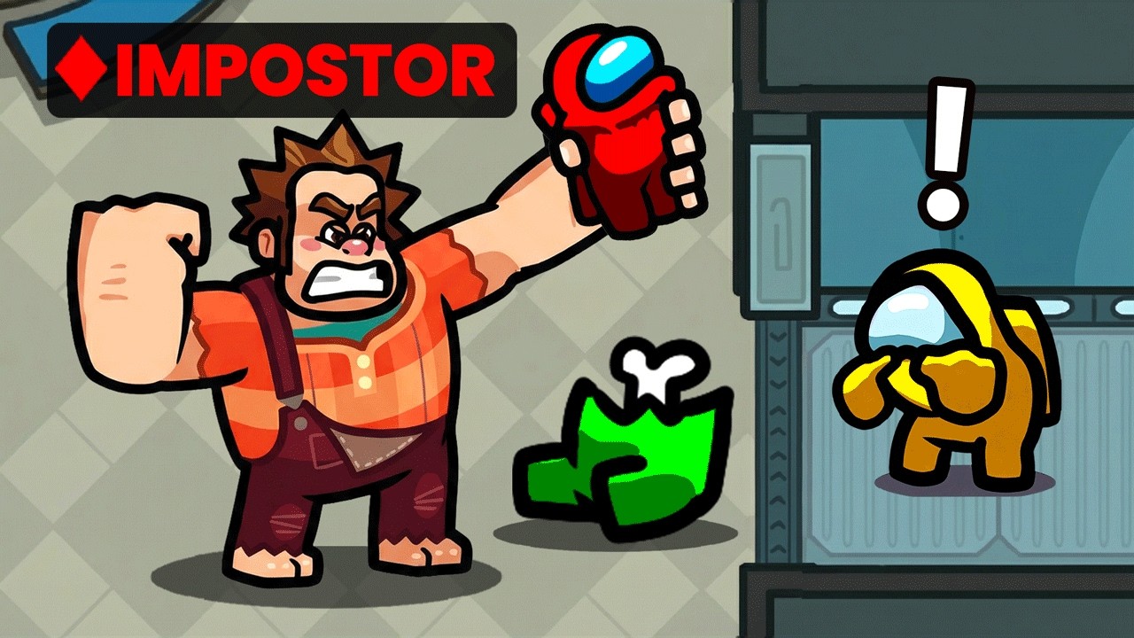 NEW WRECK-IT RALPH Role in Among Us