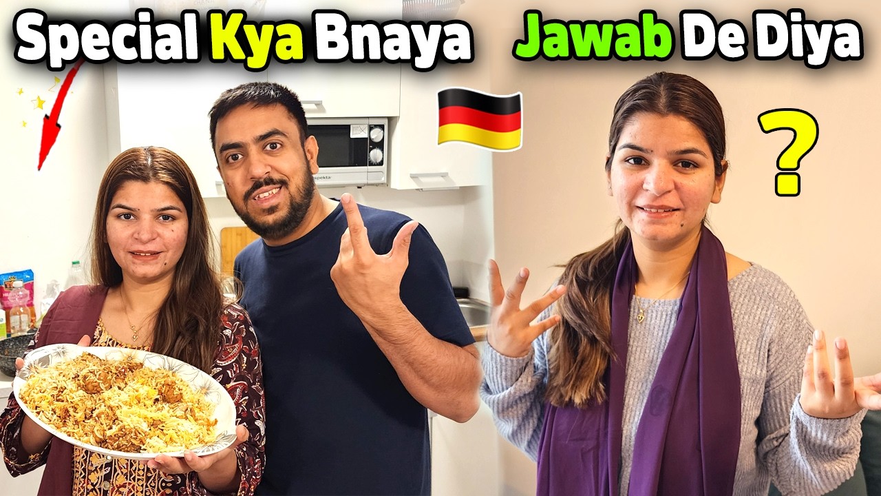Samina Ne Khanay Me Special Kya Bnaya😋 Behan Ne Vlogging Ku Chor Di?🙂 Kis Baat Ka Jawab De Diya?😬