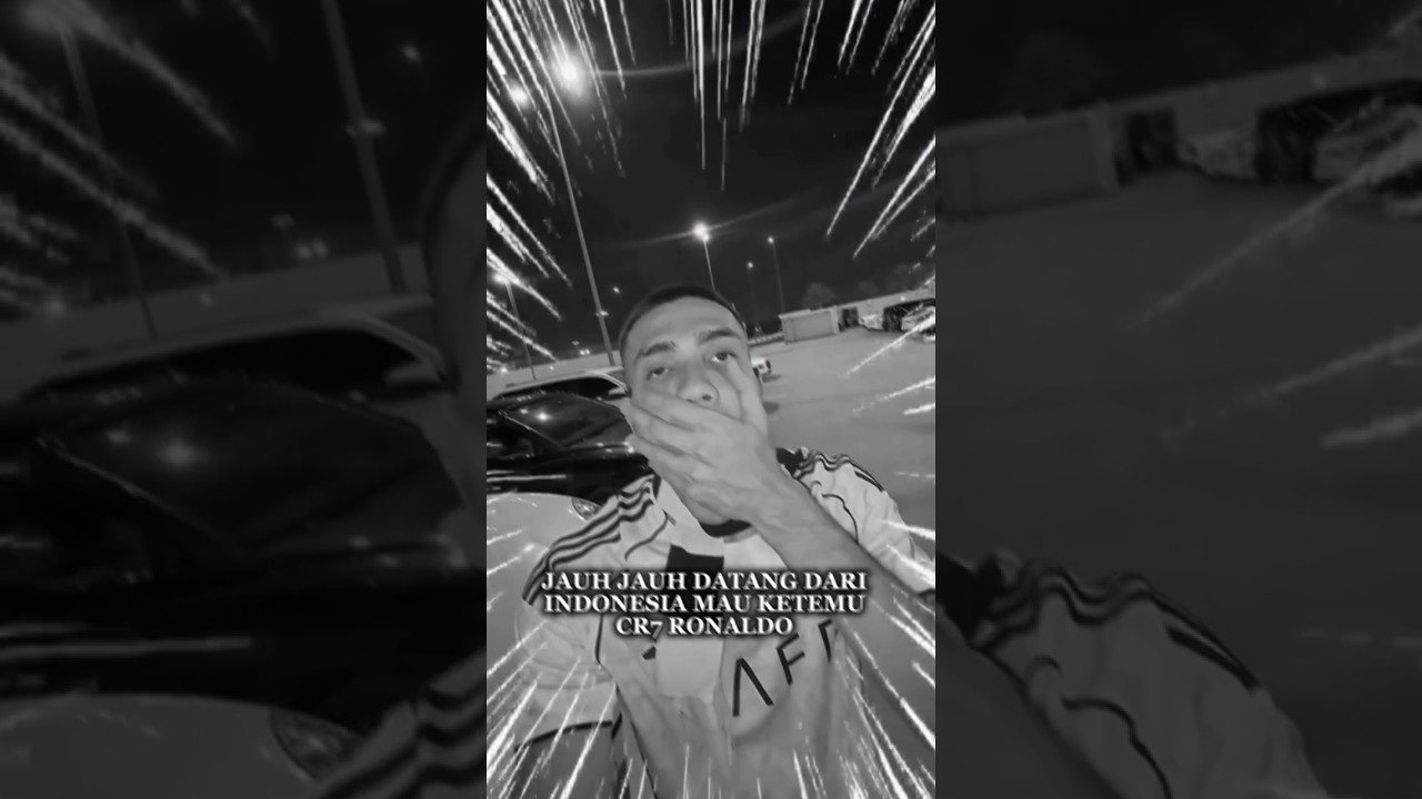 JAUH J4UH ‼️DARI INDONESIA MAU KETEMU RONALDO #cristianoronaldo #aisarkhaledd #aisarkhaled