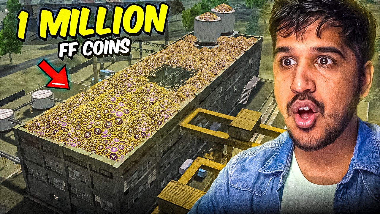 I COLLECT 1,000,000 Free Fire Coins 💰 WORLD RECORD ?🔥