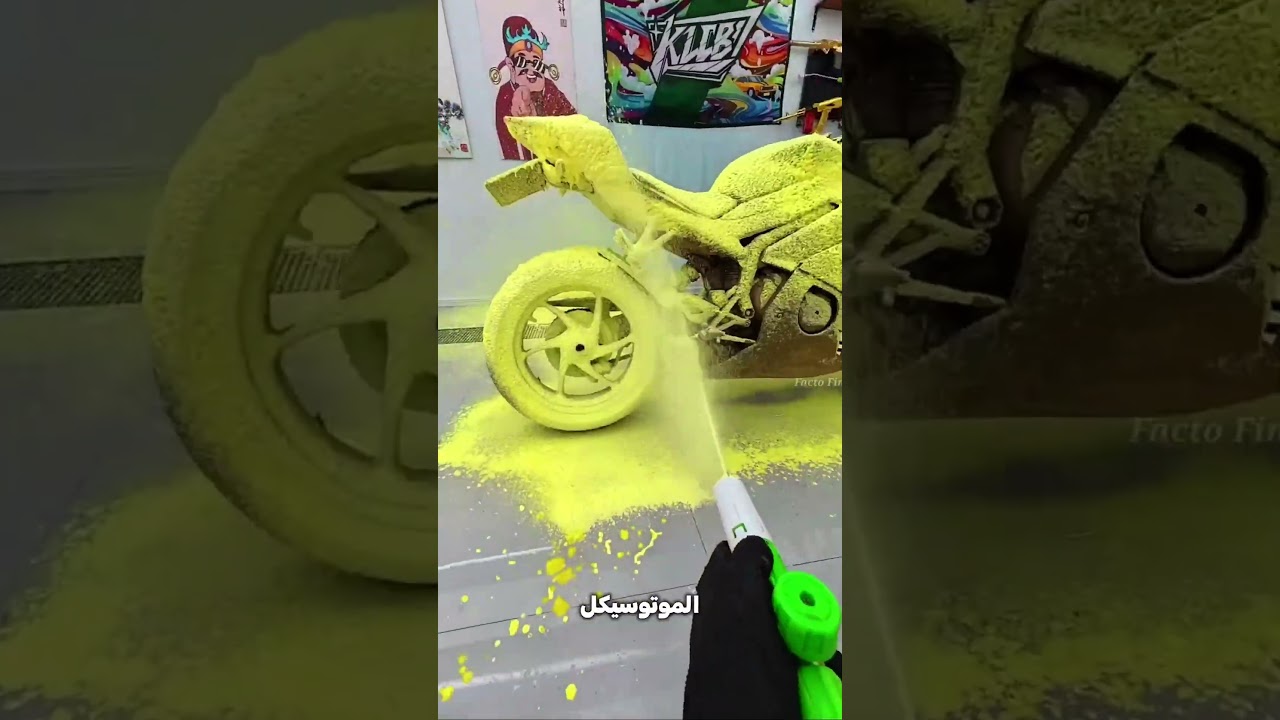 كان متبهدل بالطين… ورجع كأنه خارج من المعرض! 😱🏍️✨