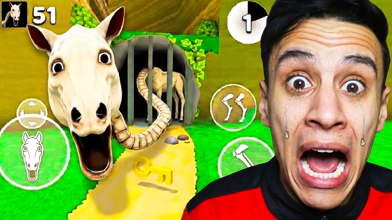 هذا الكهف السري يُخفي الحصان ذي الرأس الطويل في لعبة الدب الخارق!🚫😨 | Super Bear Adventure