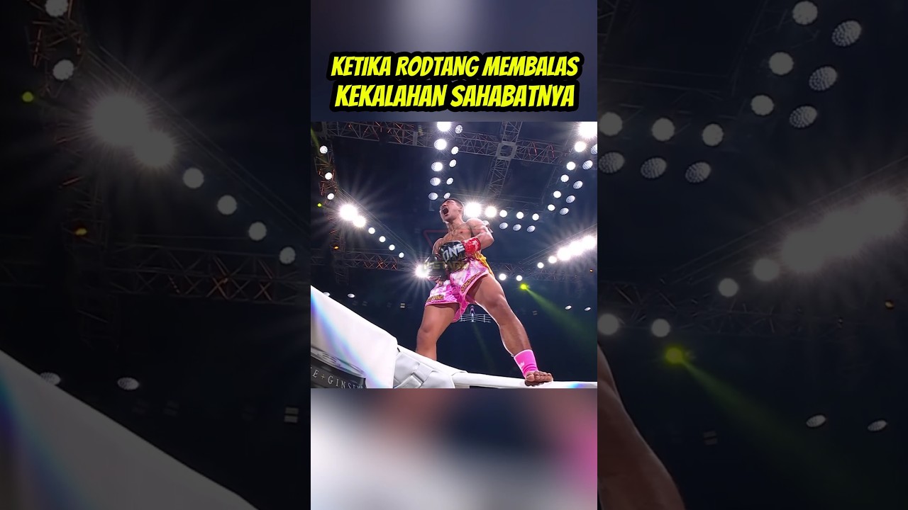 KETIKA #rodtang MENDEDIKASIKAN KEMENANGAN UNTUK SAHABATNYA #muaythai #kickboxing