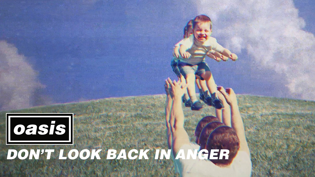 Oasis - Don't Look Back In Anger (Official 30th Anniversary Visualiser)