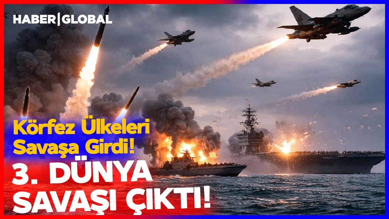SAVAŞ BÜYÜYOR! Körfez Ülkeleri Savaşa Giriyor! 3. Dünya Savaşı Çıktı! İran 500 Füze Attı!