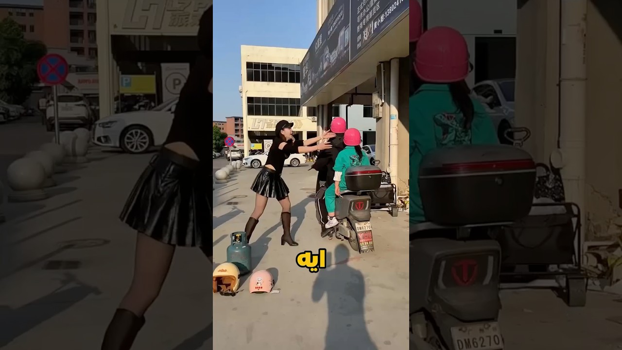 افتكروها مجنونة وبتخرب حاجتهم.. لكن النهايه صدمة!😱🛵