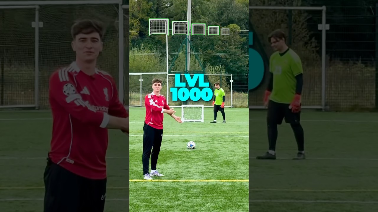 How Small To Stop Me Scoring? ⚽️🧤