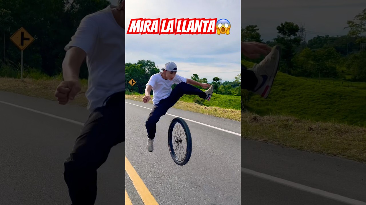 Mira la llanta😱 #bikelife #stuntbike #shortvideo #supcribete #videoviral