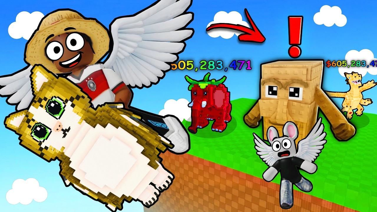 JOGUEI O ROUBE UM BRAINROT DE VOAR PELA PRIMEIRA VEZ com O LARRYZINHO!