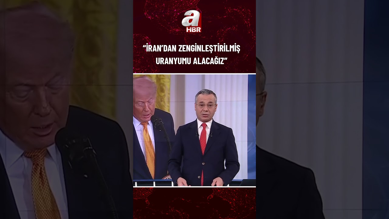 Trump: İran'dan Zenginleştirilmiş Uranyumu Alacağız... | A Haber