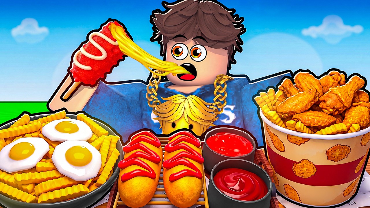ROBLOX MUKBANG GAME..