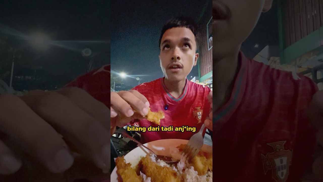 lagi makan dikatain ANJ…