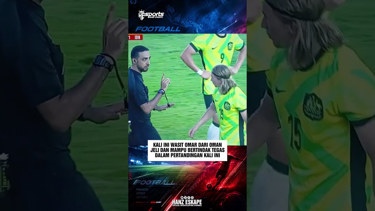 Kira-kira, apa yang ingin netizen sampaikan tentang kepemimpin wasit ini?