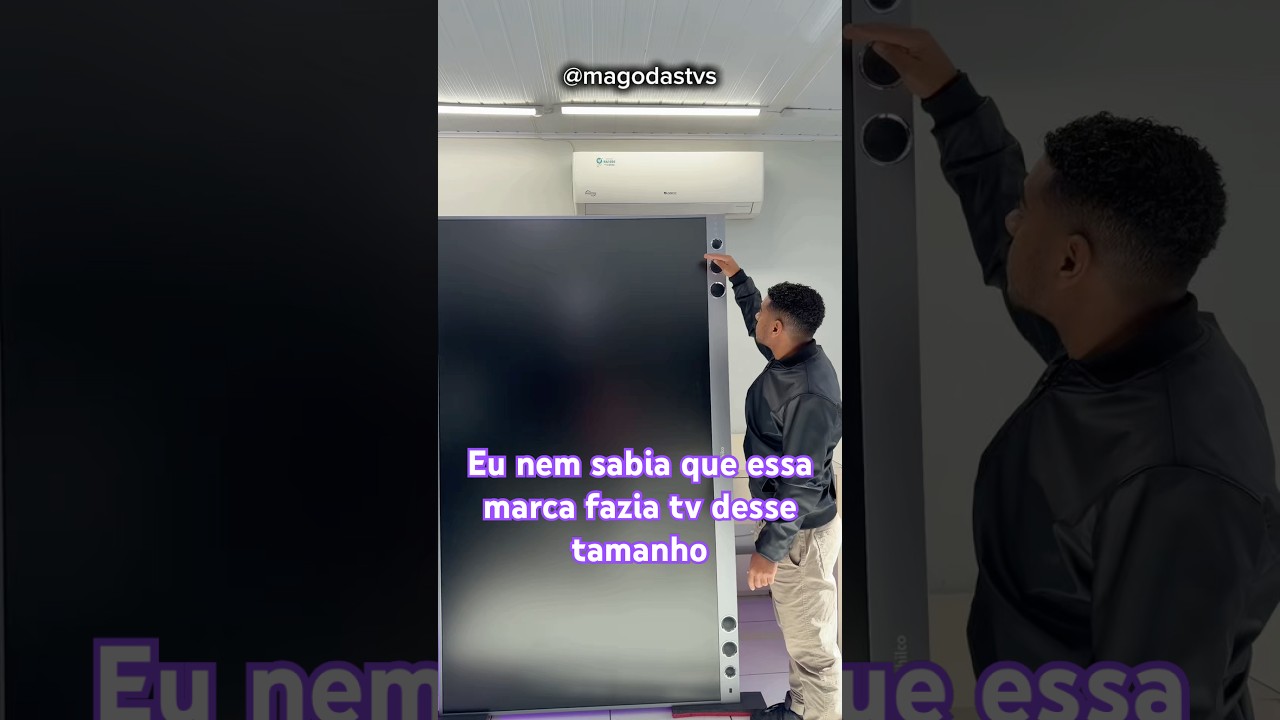 Mais um desafio na bancada: TV de 86” com a imagem tremendo. Será que teve conserto?