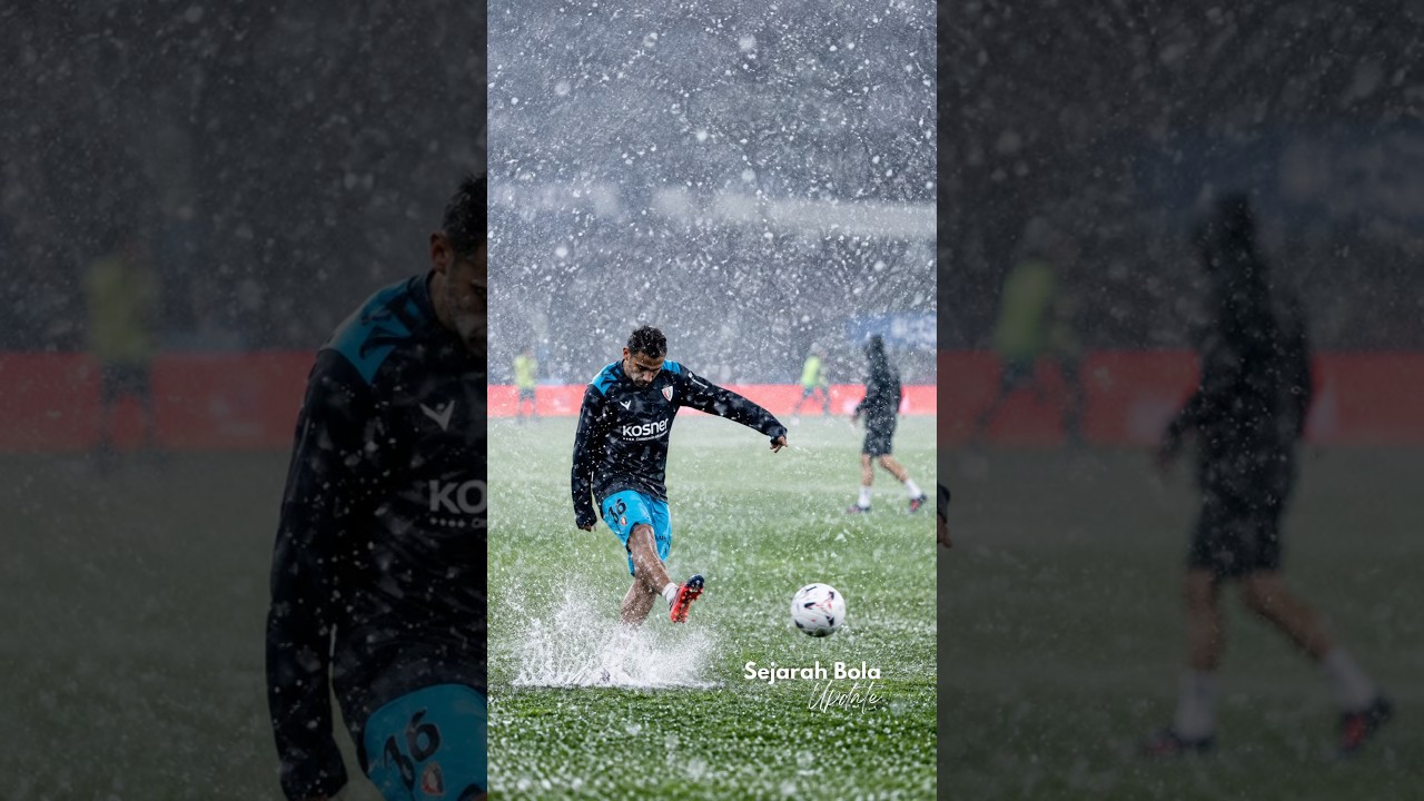 Stadion tim La Liga ini kebanjiran, laga ditunda!