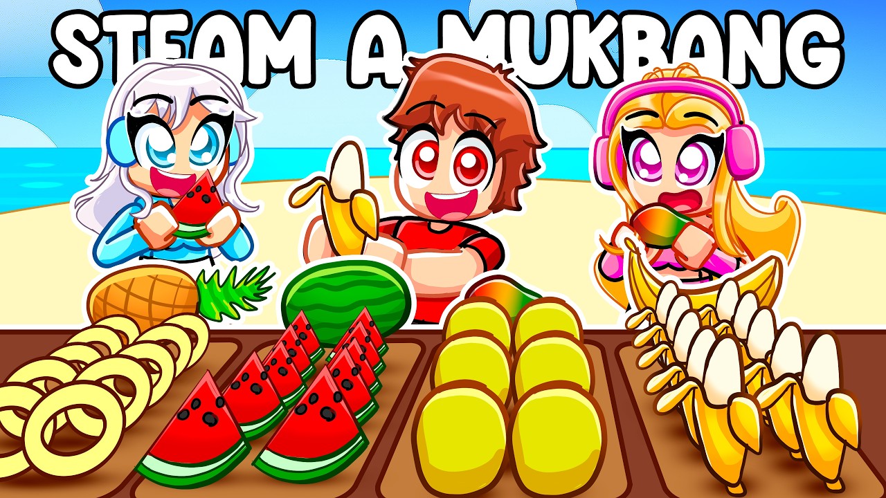 ROBLOX STREAM A MUKBANG…