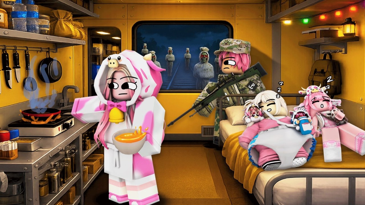 MOMON & ATUN LIHAT BANYAK POCONG SAAT NAIK BUS di BROOKHAVEN ft @BANGJBLOX