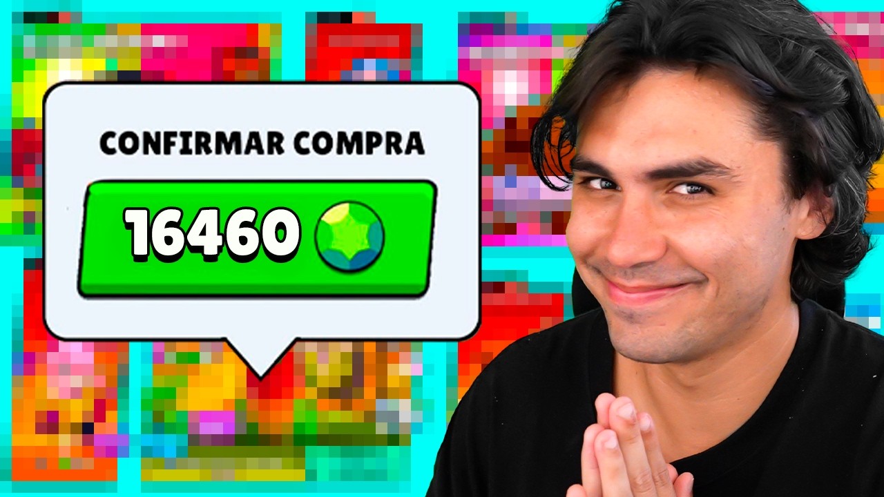 COMPREI A LOJA INTEIRA DO BRAWL STARS