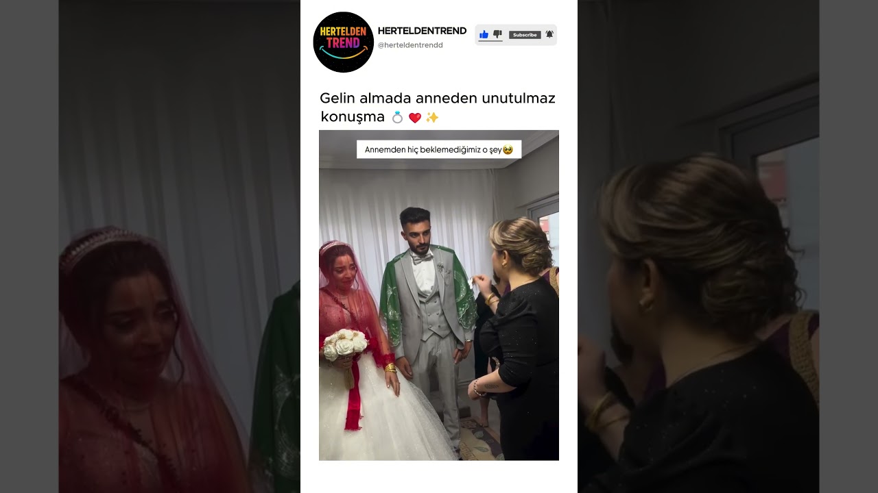 Gelin almada anneden unutulmaz konuşma 💍❤️✨