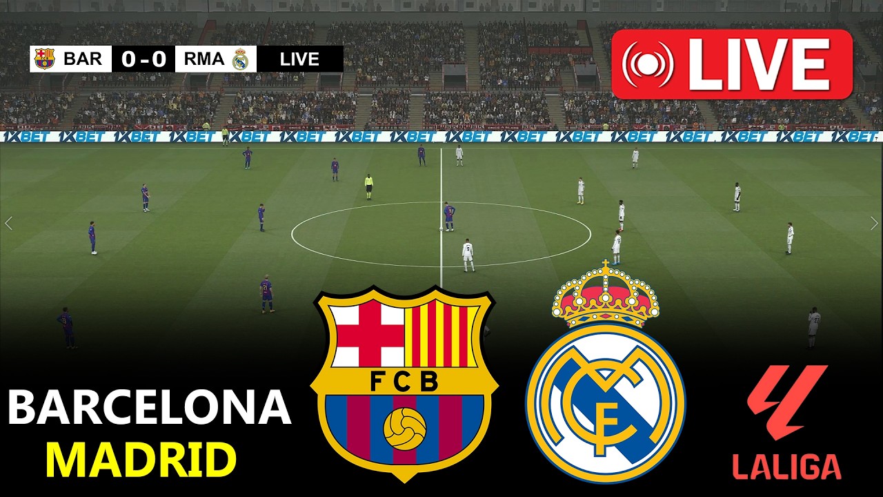 Barcelona vs Real Madrid | EL CLÁSICO 2026 | La Liga | PES 21 Simulation Gameplay Video