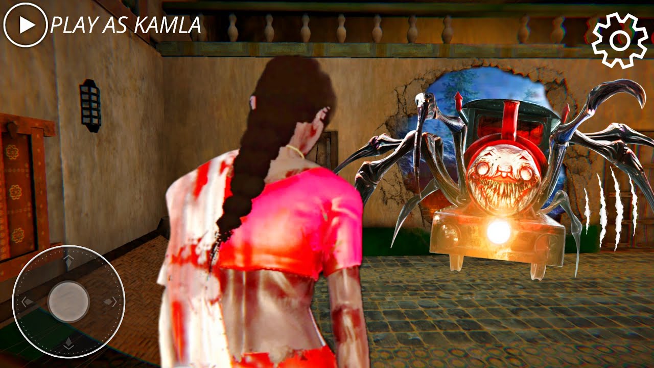PLAYING AS KAMLA IN CHOO CHOO CHARLES || KAMLA VS CHOO CHOO CHARLES FULL VIDEO 