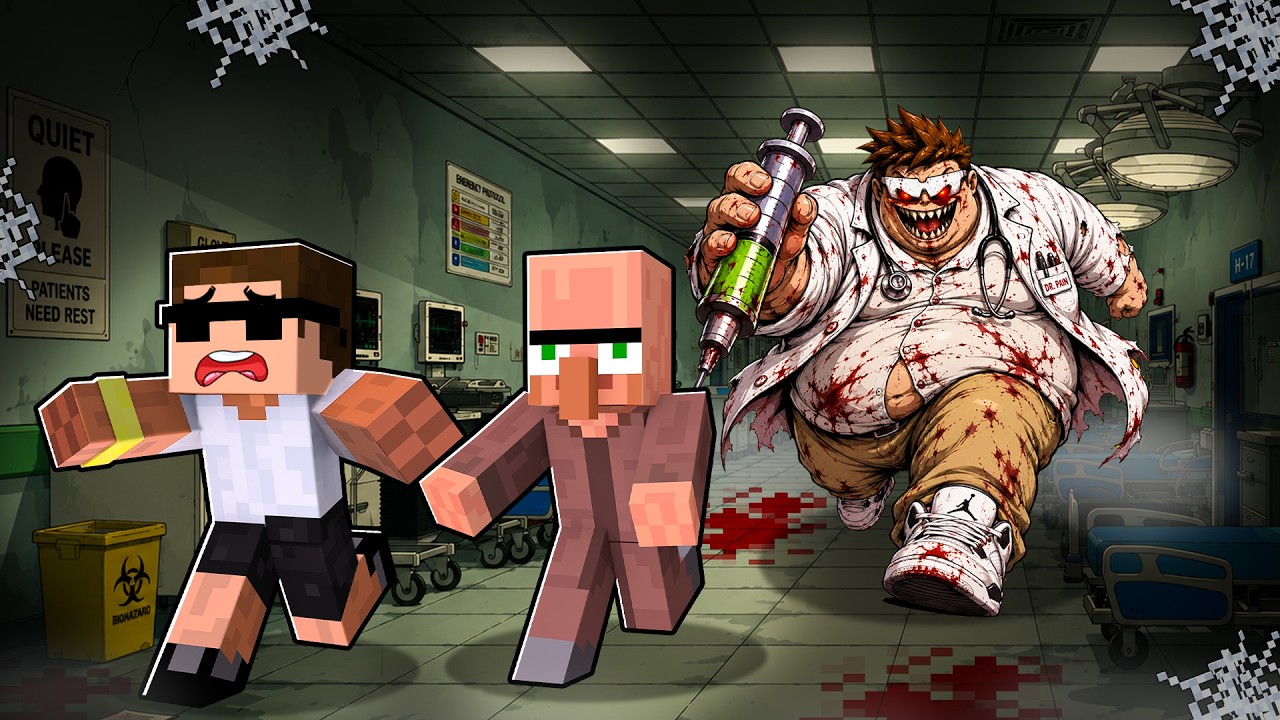 Impossible Escape from Horror Hospital in Roblox..
