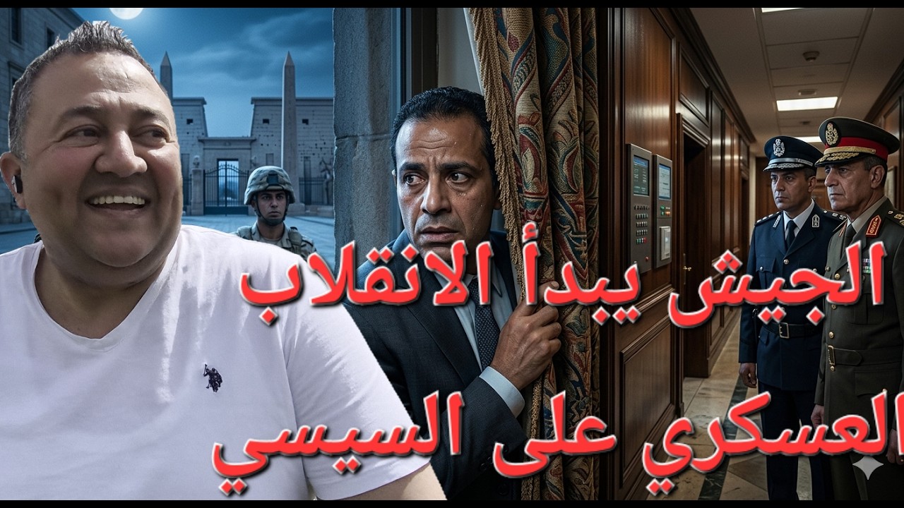 الجيش يبدأ الانقلاب العسكري على السيسي