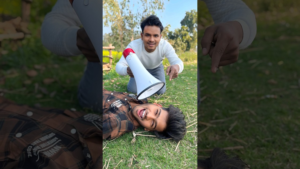 2Ta mini megaphone vs 1Ta big mega phone sound speaker unboxing 😍￼￼