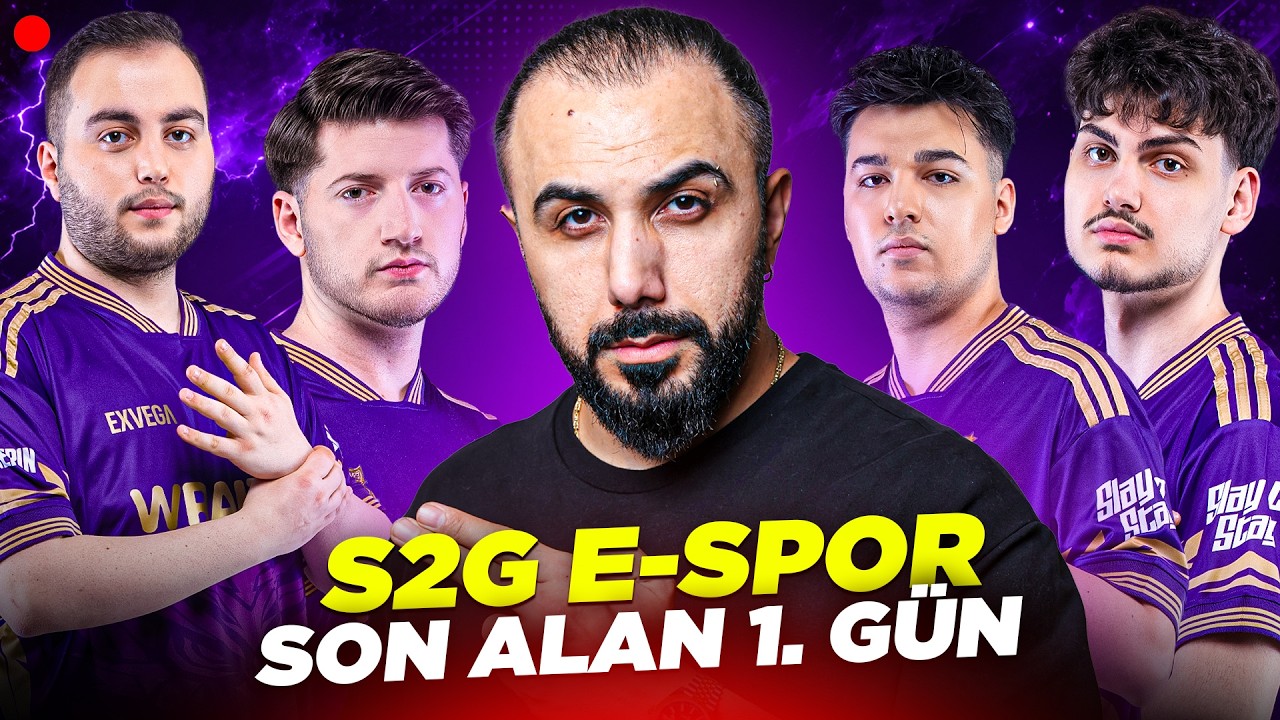 🔴 S2G E-SPOR SON ALAN 1. GÜN MAÇLARINI İZLİYORUZ! - PUBG Mobile