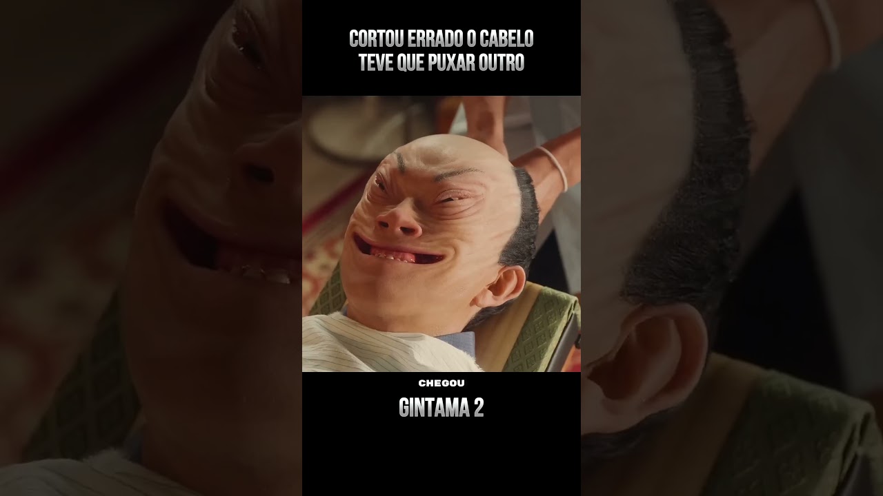 cortou errado o cabelo teve que puxar outro #filmes