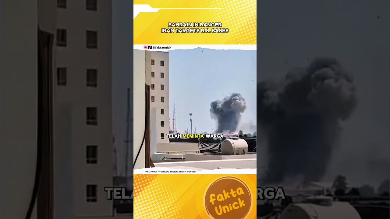 Bahrain dalam Bahaya: Iran Incar Fasilitas Militer Amerika
